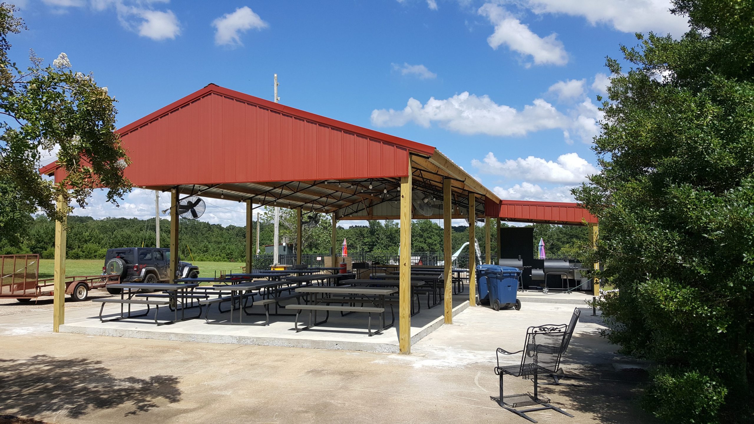 The Pavilion at Butter and Egg Adventures is now available for rent!