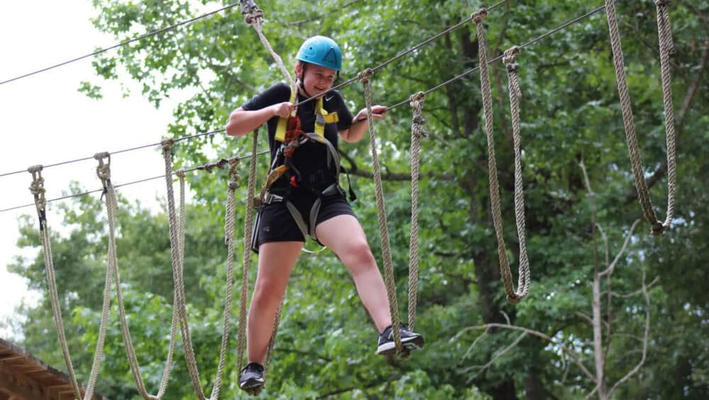 High Ropes Challenge Butter And Egg