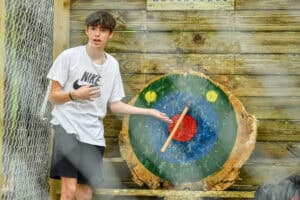 Axe Throwing At Butter And Egg Adventures