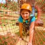 Aerial Adventures At Butter And Egg Adventures In Troy, Alabama