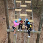 High Team Challange Course At Butter And Egg Adventures In Troy, Al