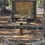 The Tower And High Team Challenge Course At Butter And Egg Adventures In Troy, Alabama