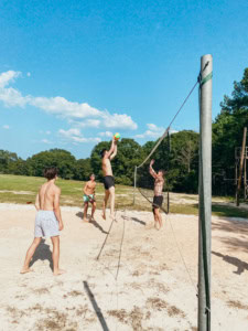 Sand Volleyball At Butter And Egg Adventures In Troy, Alabama