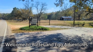 Road Sign at Butter and Egg Adventures