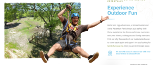 Ziplines In Alabama At Butter And Egg Adventures