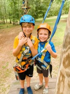 Zip Lining And Family Fun At Butter And Egg Adventures In Troy Alabama