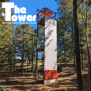 The Tower And High Team Challenge Course At Butter And Egg Adventures In Troy, Alabama