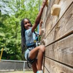 Wall Climbing At Butter And Egg Adventures In Troy Alabama