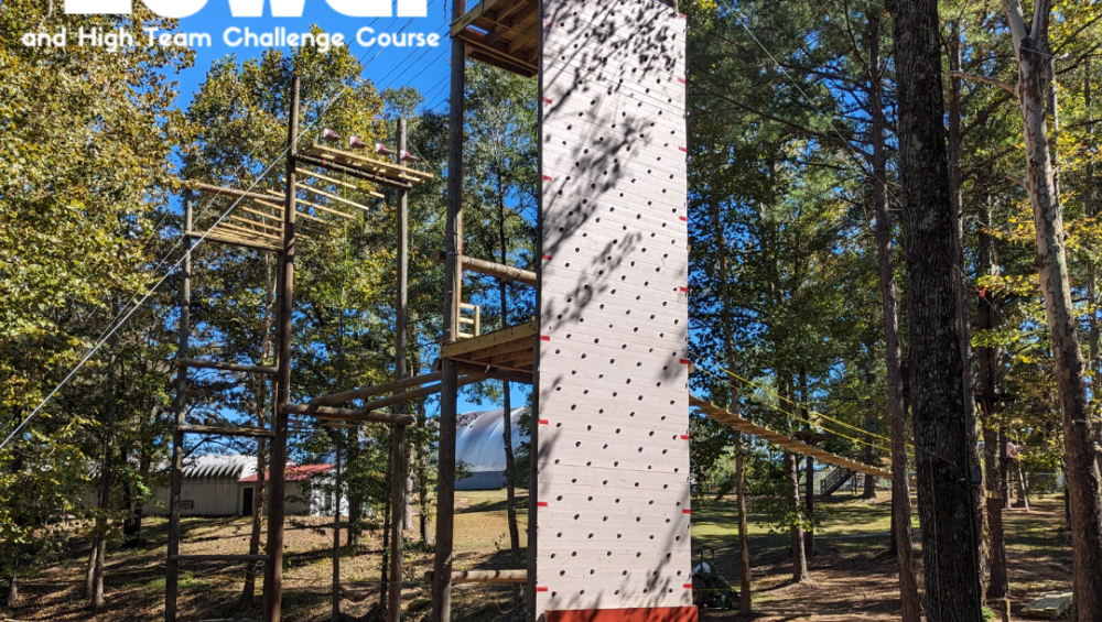 He Tower And High Team Challenge Course At Butter And Egg Adventures