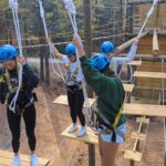 Fun Team Building Activities In Alabama 2 High Team Challenge Course At Butter And Egg Adventures