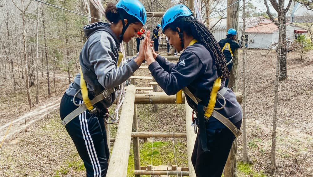 Aerial Adventures At Butter And Egg Adventures In Troy Alabama