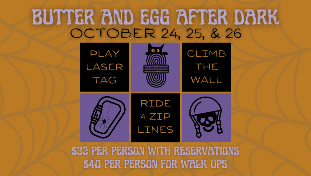 After Dark Halloween Event At Butter And Egg Adventures