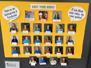 Escape Room Guide Board At Butter And Egg Adventures
